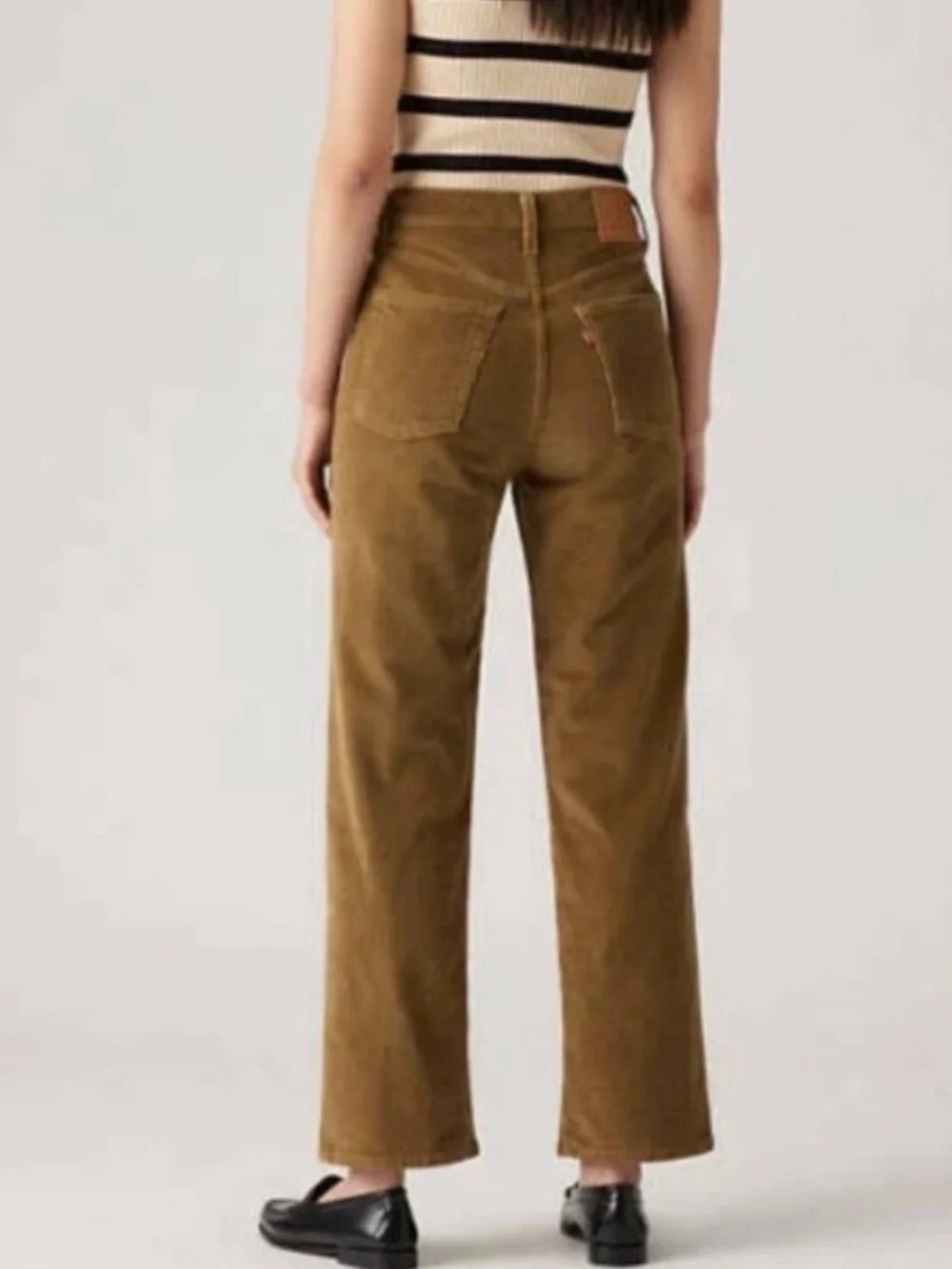 Levi’s Ribcage Straight Ankle Corduroy Pants 26 - Picture 2 of 13